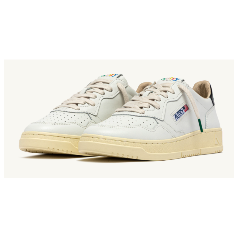 Autry Medalist Low AULMBG02 Blanc | Sketba
