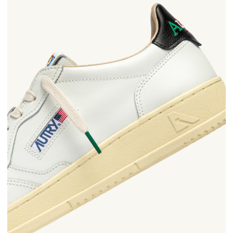 Autry Medalist Low AULMBG02 Blanc | Sketba