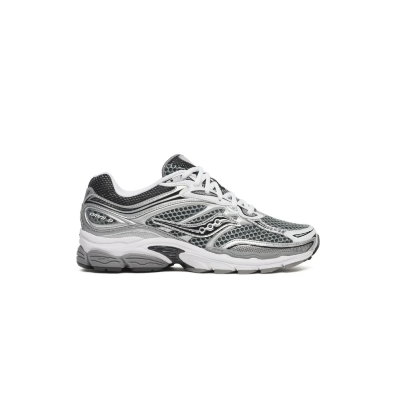 Saucony ProGrid Omni 9 Grey Silver | Sketba