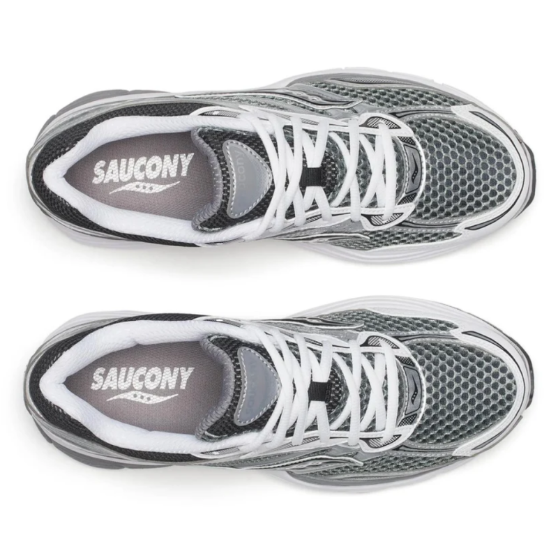 Saucony ProGrid Omni 9 Grey Silver | Sketba