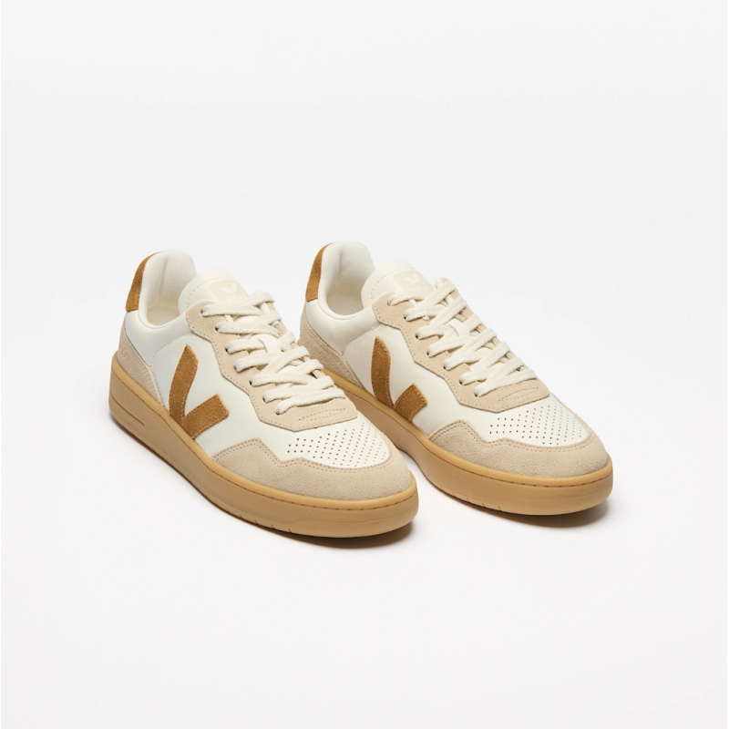 VEJA V-90 O.T. Leather Pure Camel Almond | Sketba