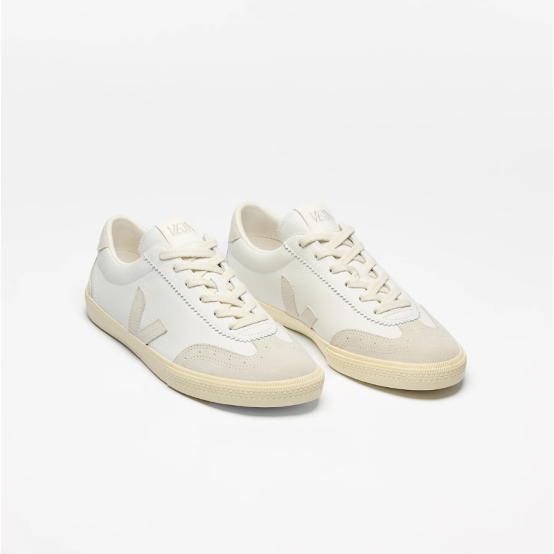 VEJA Volley O.T. Leather White/Natural | Sketba
