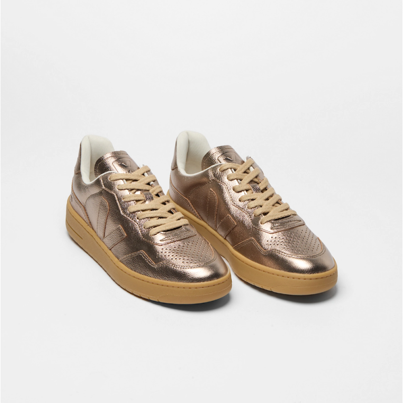 VEJA V-90 O.T. Leather Bronze Natural | Sketba